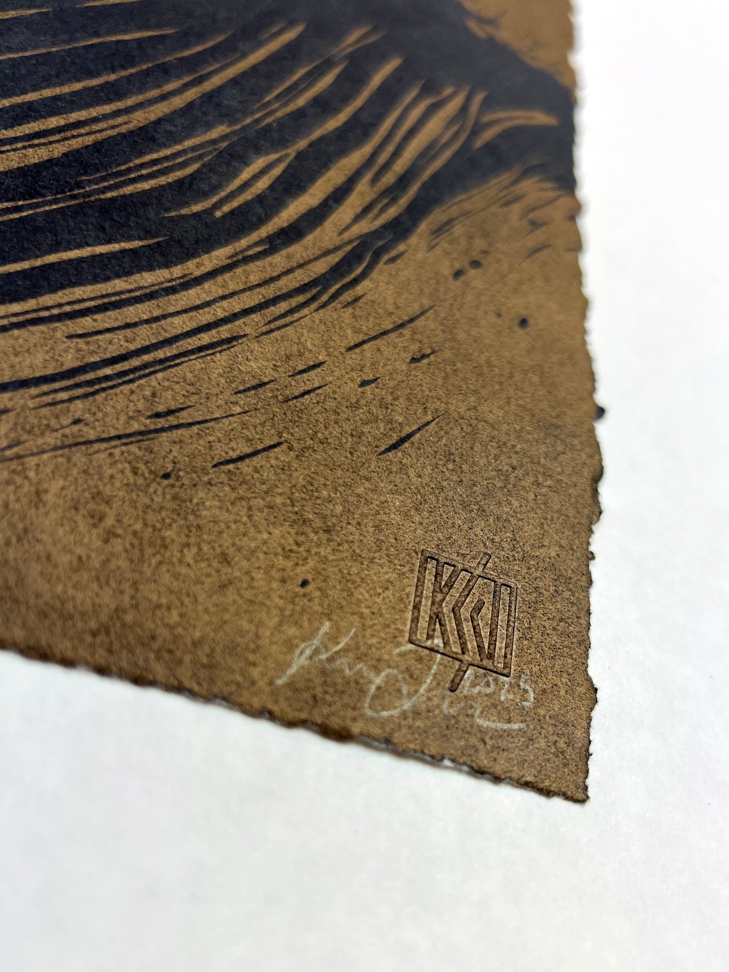 'Like A River Or A Dream' Black-Gold