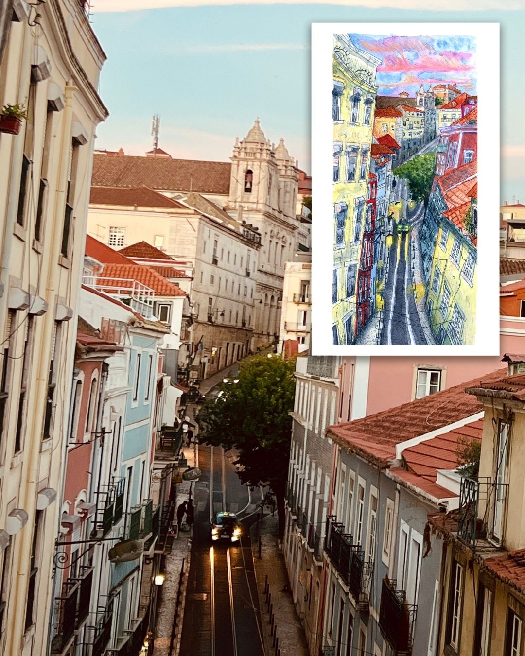 Dusk Over Lisbon