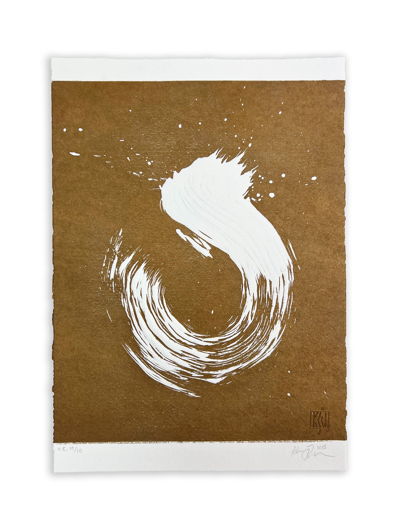 'Gilded Galaxy' - Unframed