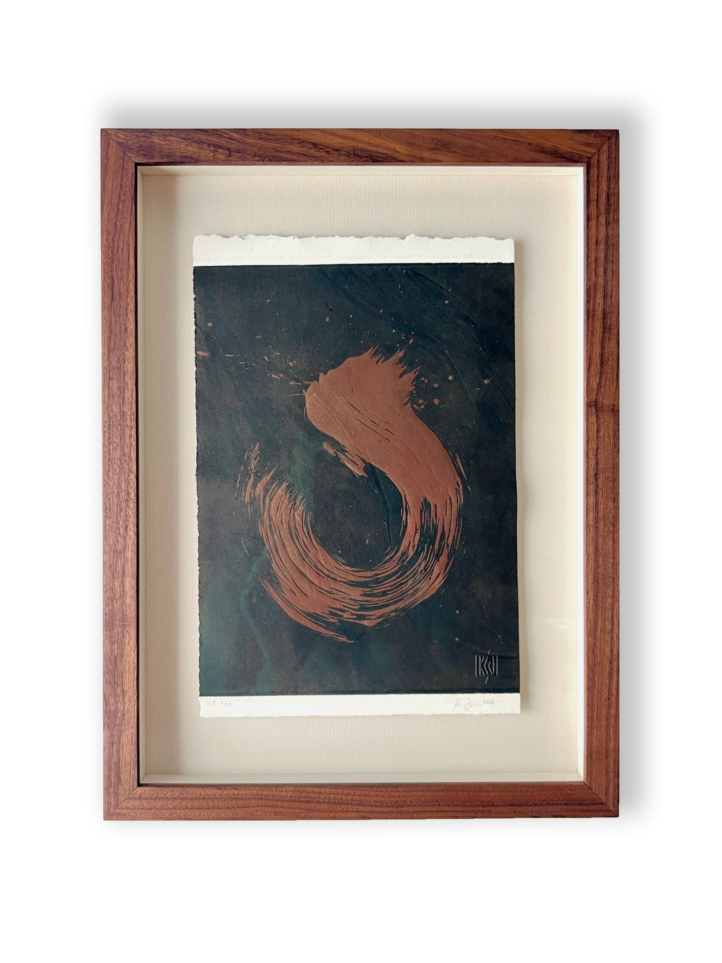 'Gilded Galaxy' - Framed