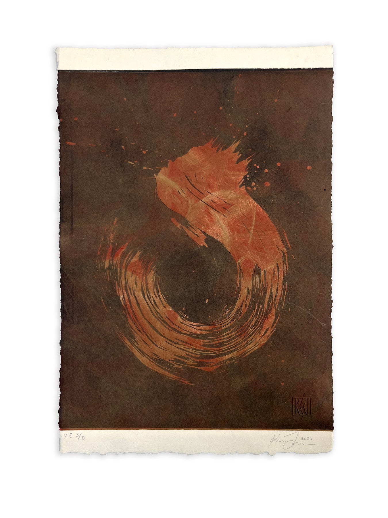 'Gilded Galaxy' - Unframed