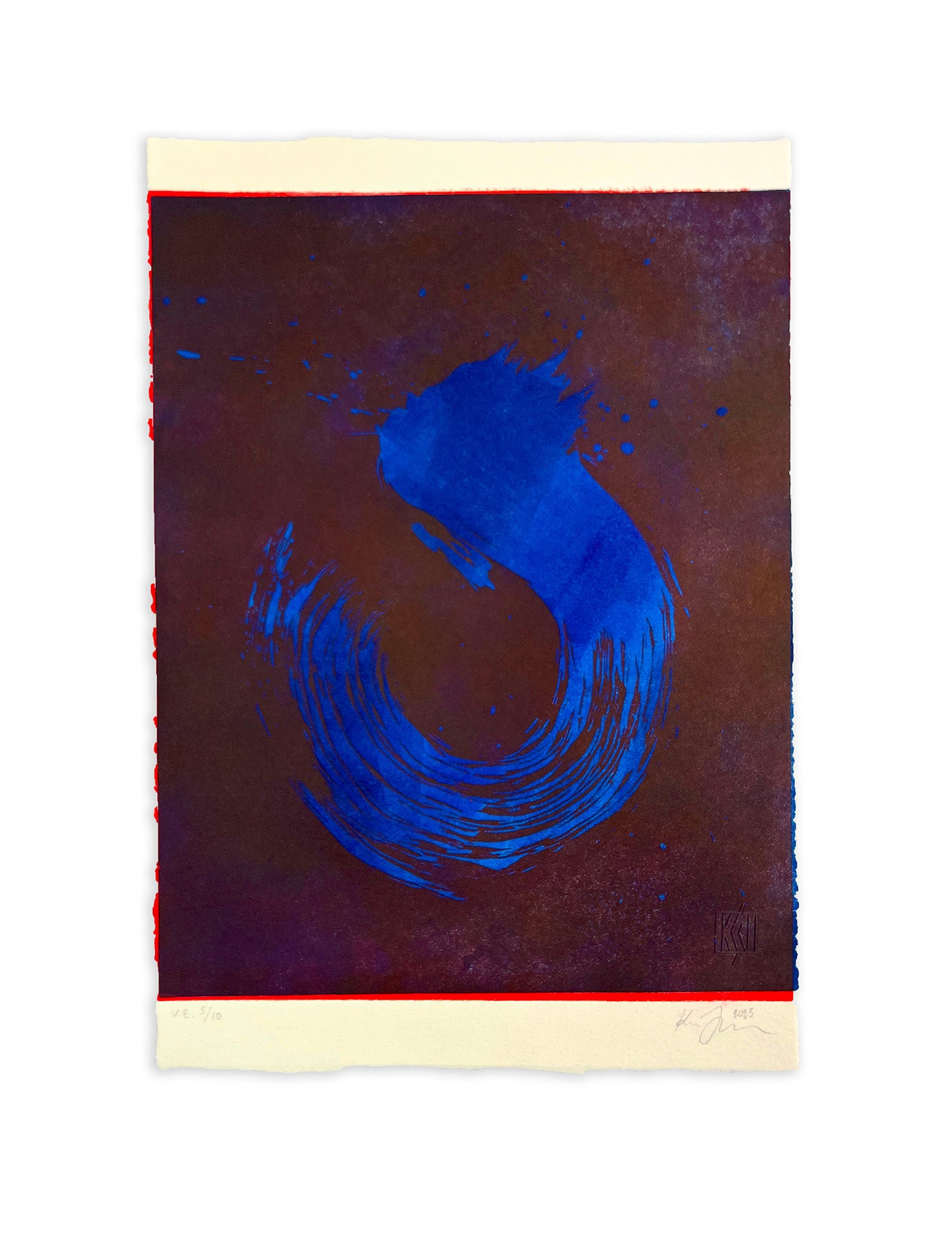 'Gilded Galaxy' - Unframed