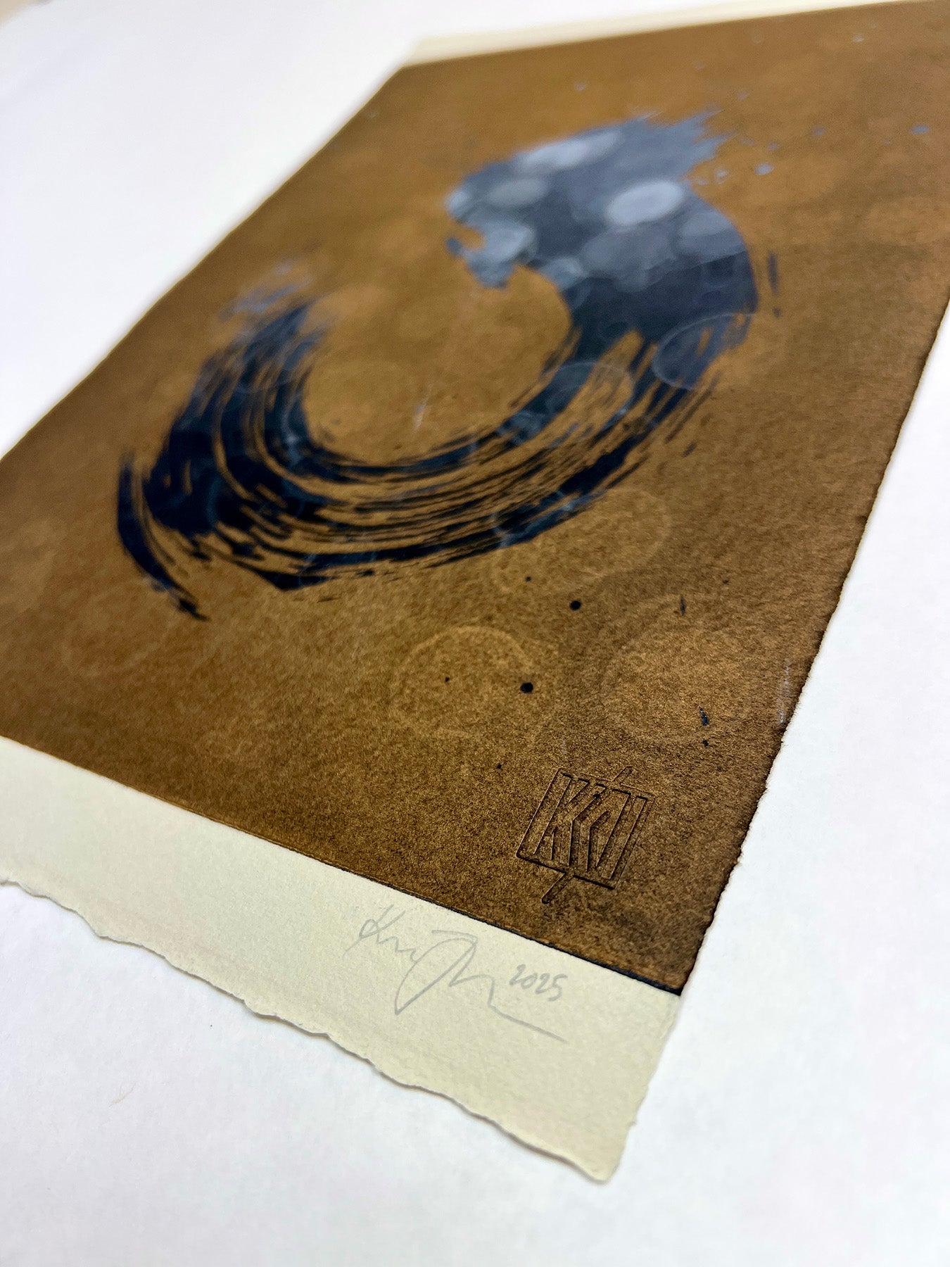 'Gilded Galaxy' - Unframed