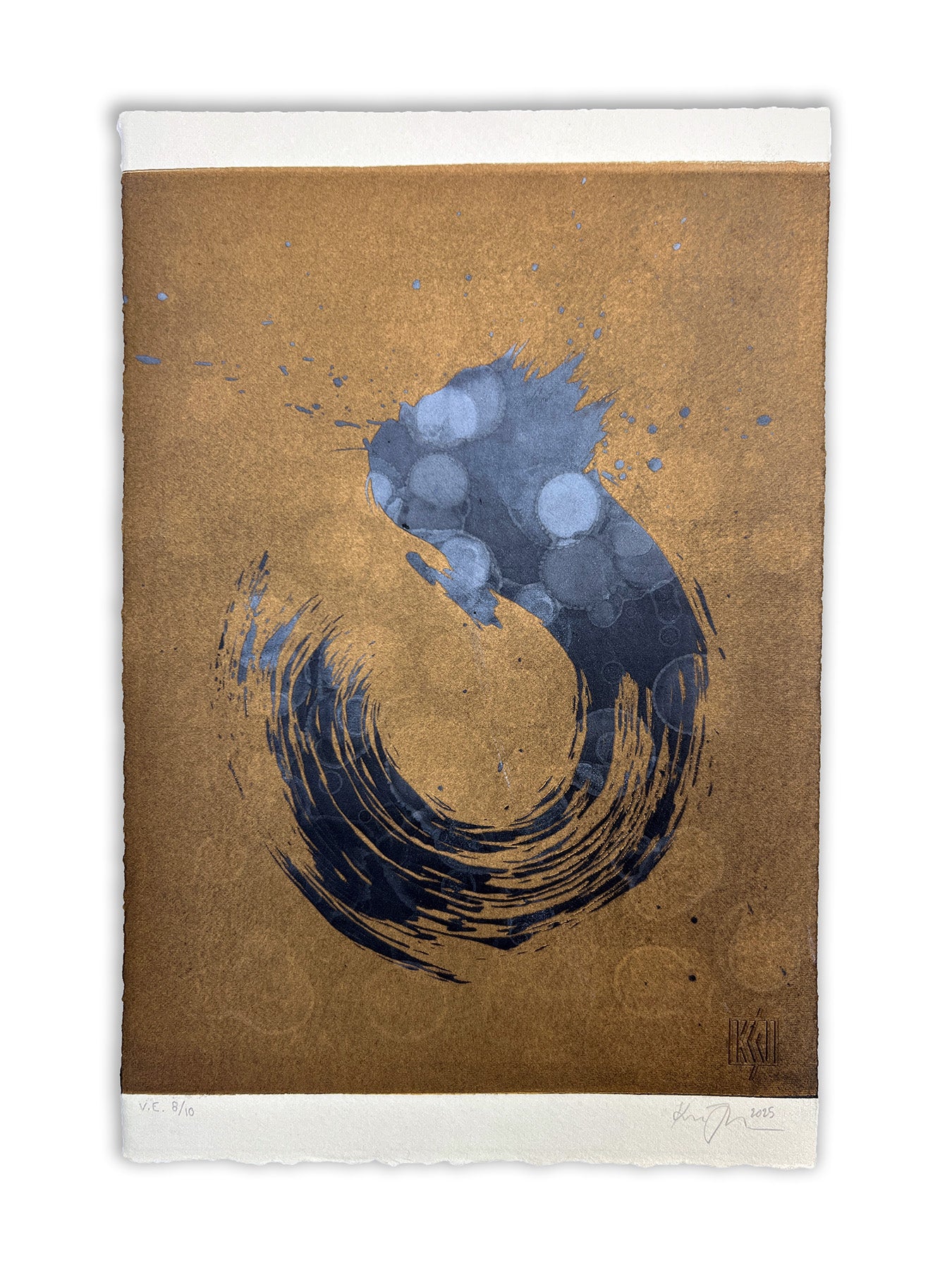 'Gilded Galaxy' - Unframed