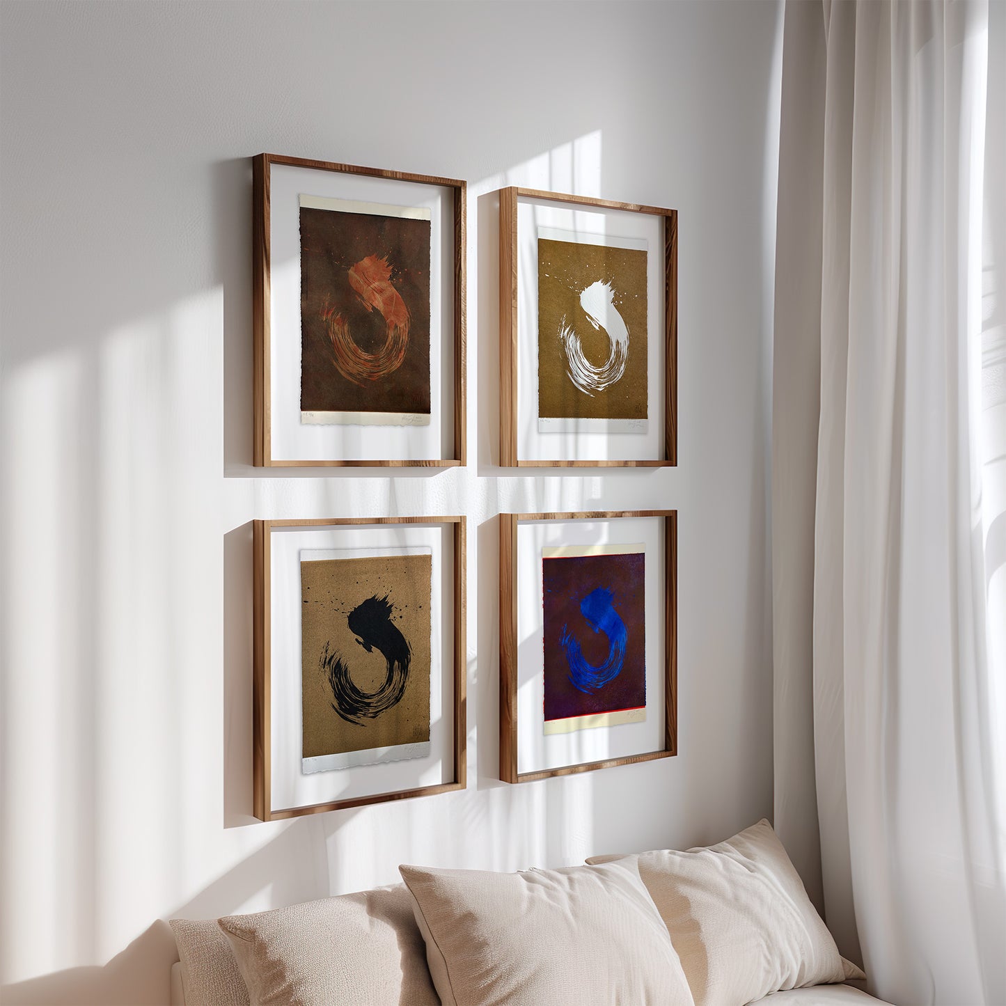 'Gilded Galaxy' - Unframed