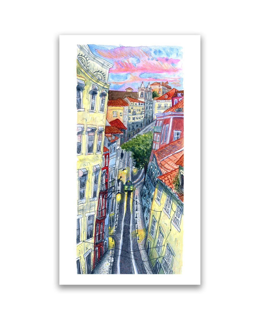 Dusk Over Lisbon