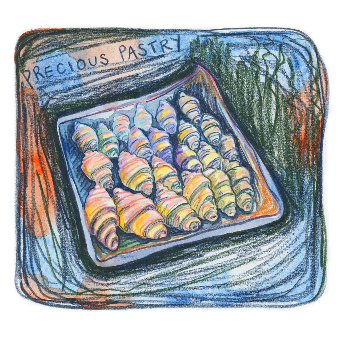 Precious Pastry - LA Fires Relief Charity Print