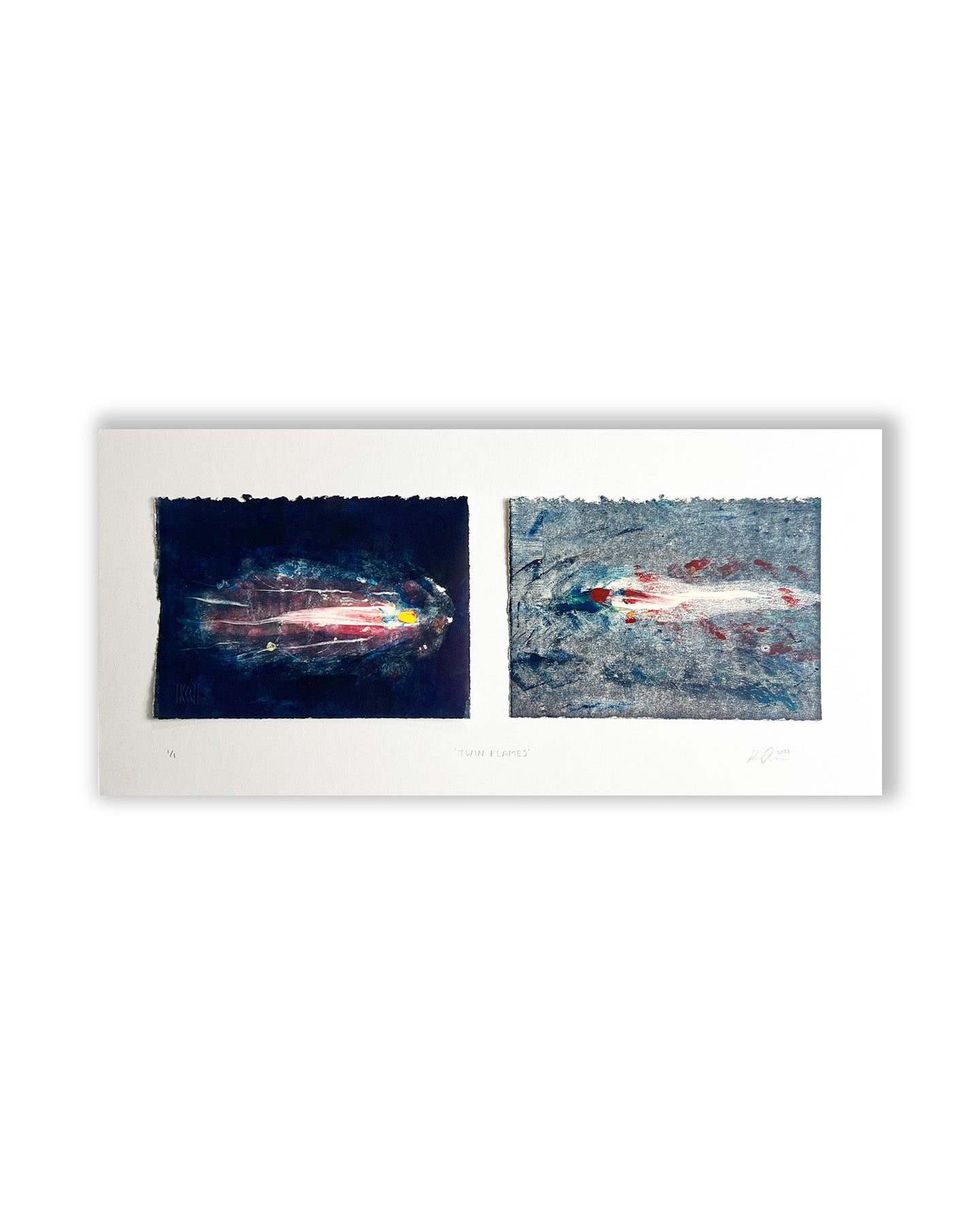 'Twin Flames' Diptych