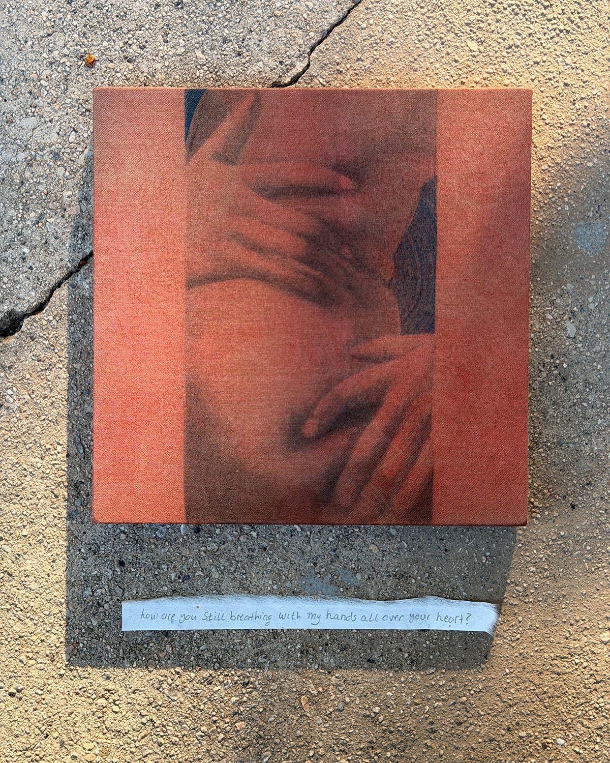 Bernini Study (How are you still breathing with my hands all over your heart?)