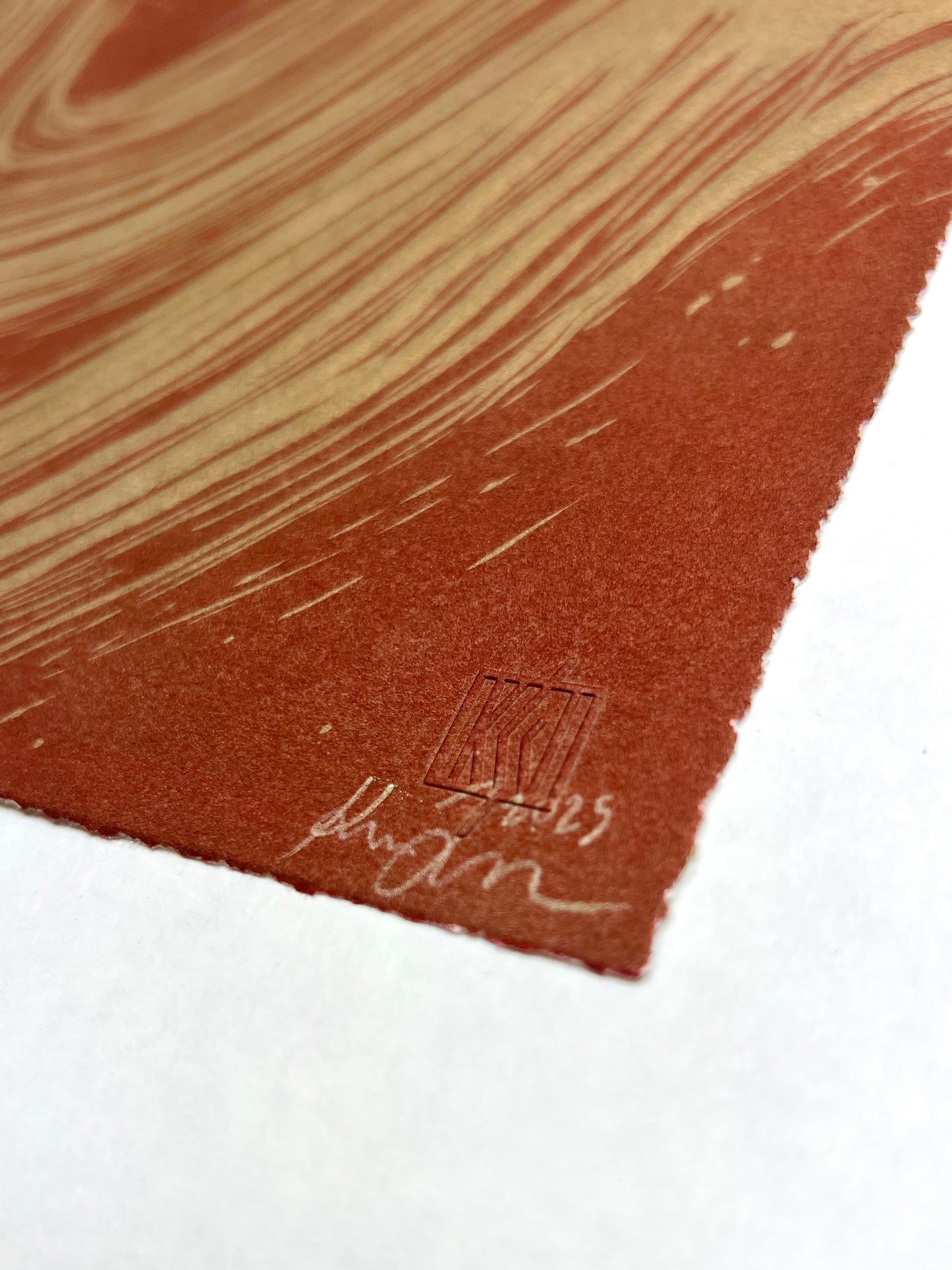 'Like A River Or A Dream' Red-Gold