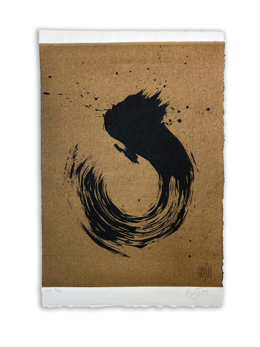 'Gilded Galaxy' - Unframed