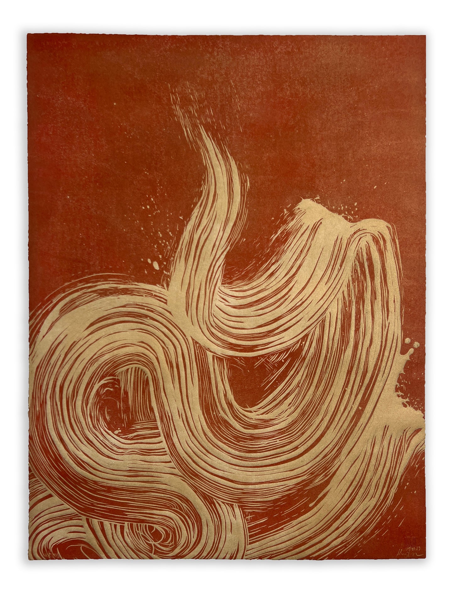 'Like A River Or A Dream' Red-Gold