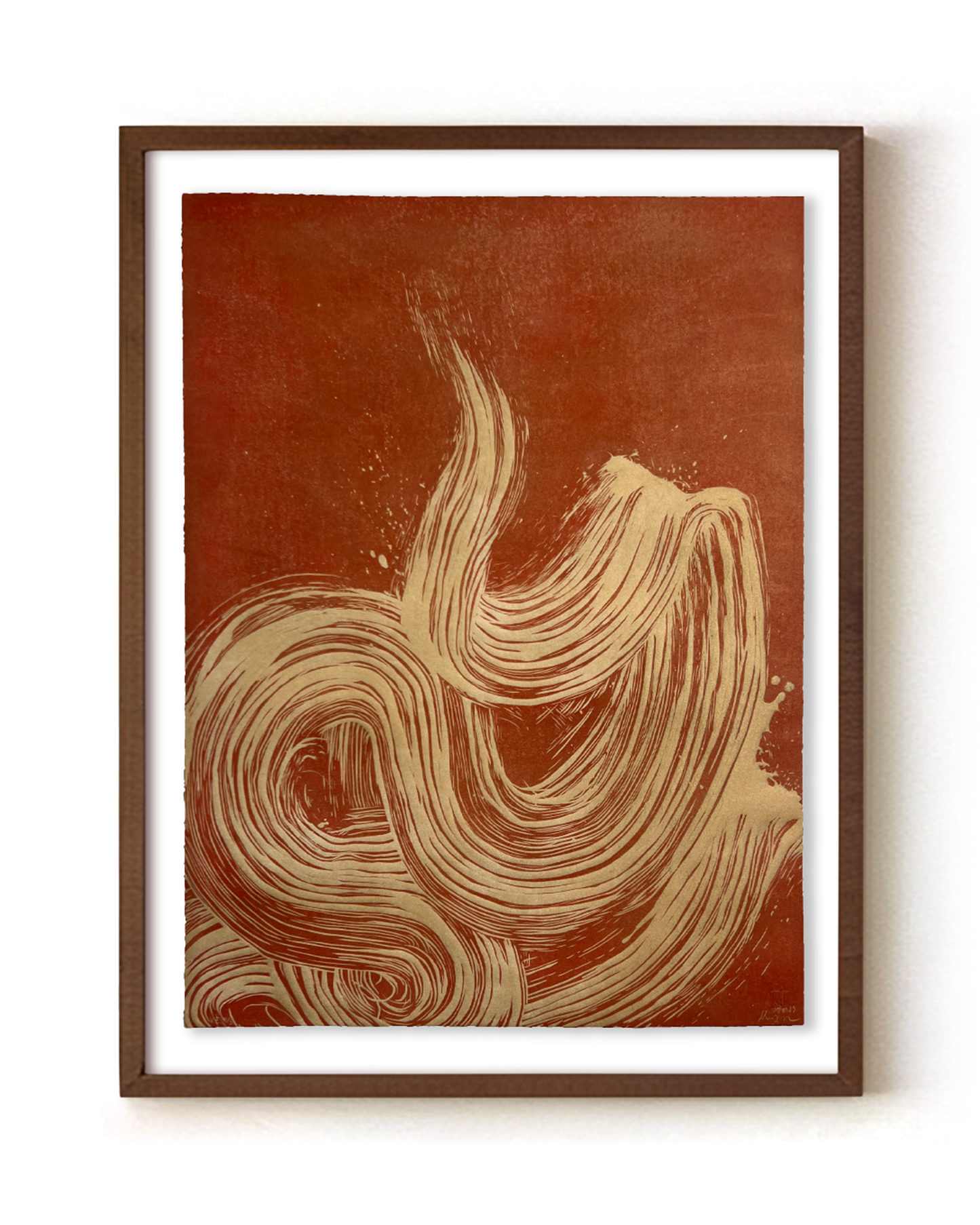 'Like A River Or A Dream' Red-Gold