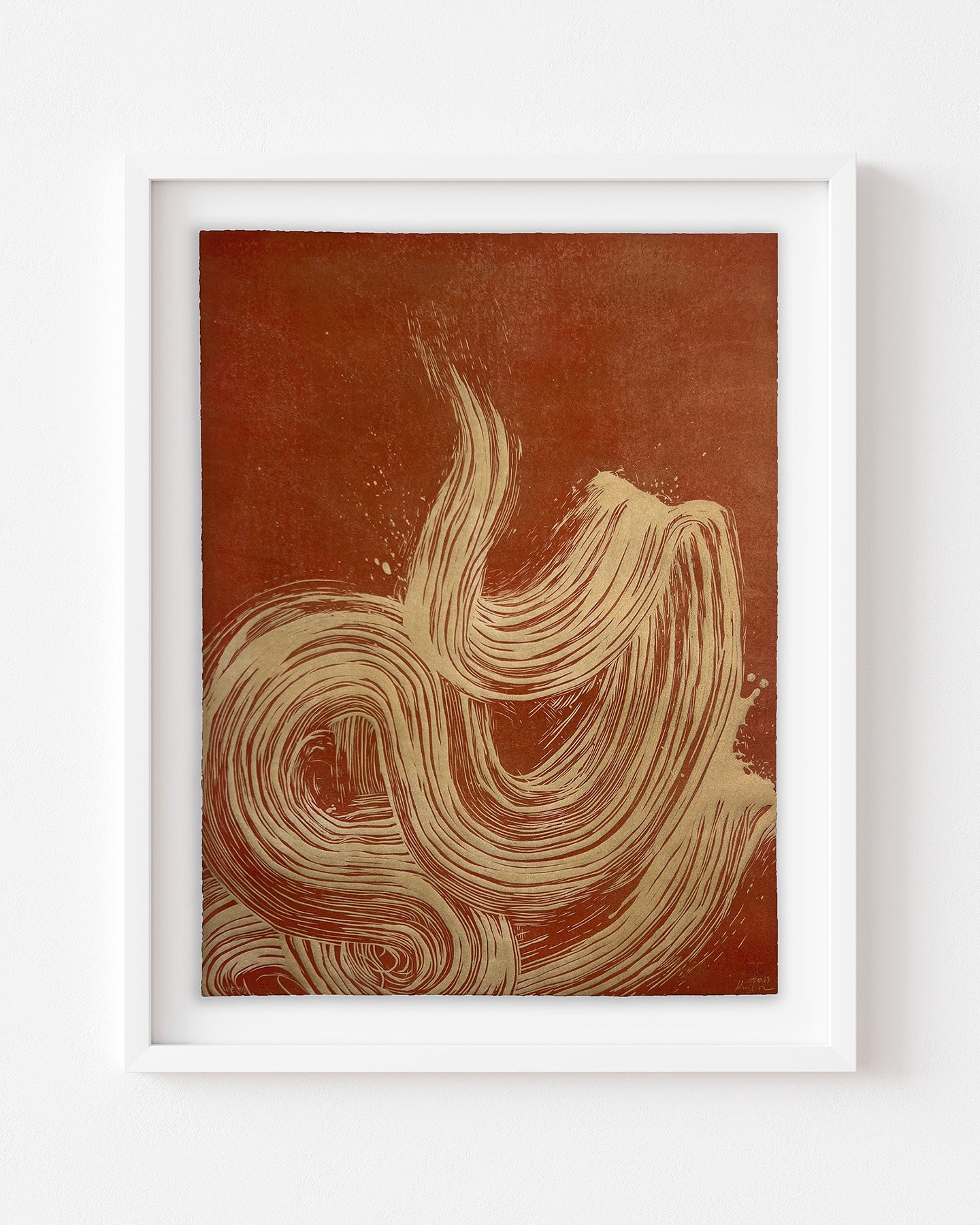 'Like A River Or A Dream' Red-Gold