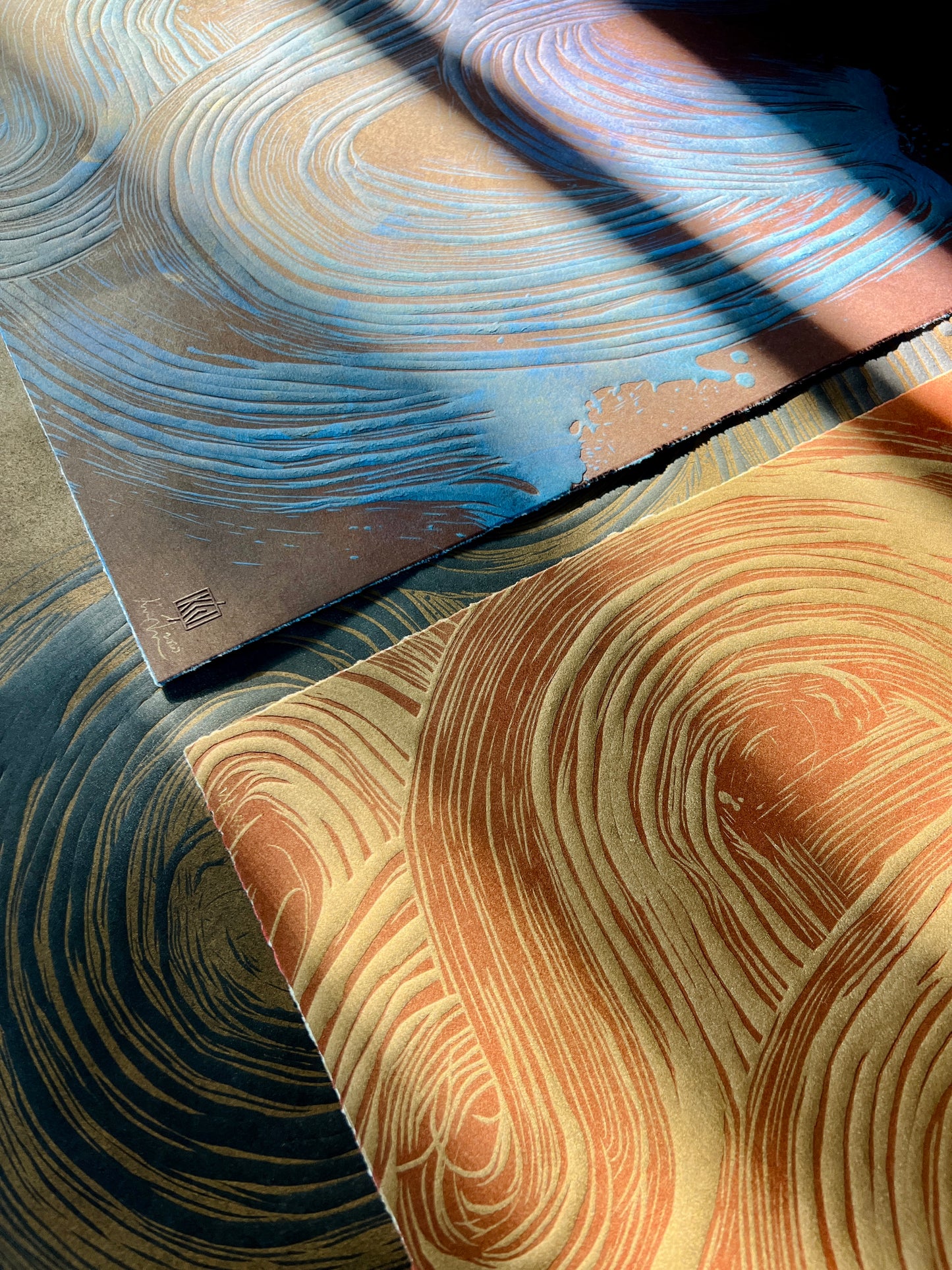 'Like A River Or A Dream' Red-Gold
