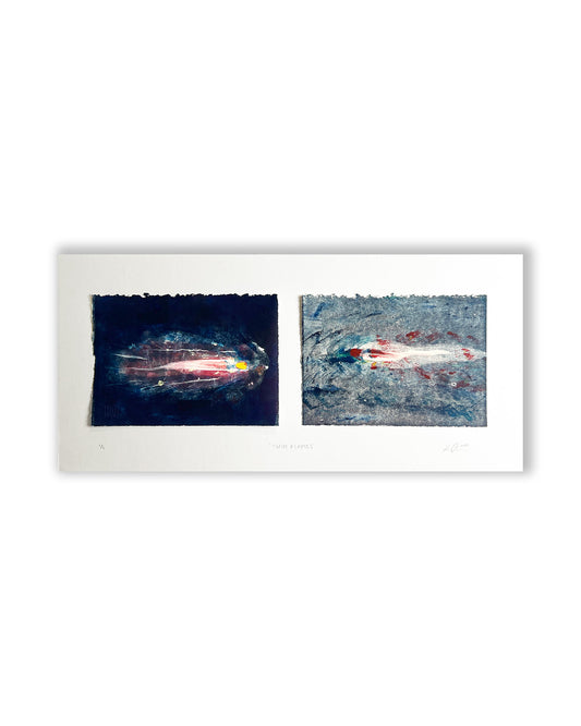 'Twin Flames' Diptych